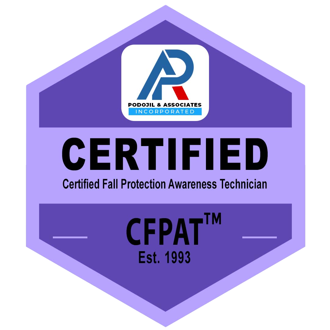 Certified Fall Protection Awareness Technician (CFPAT) Badge